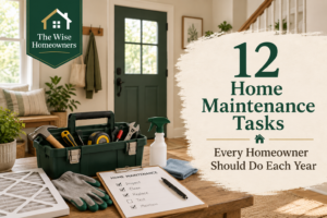 12 Home Maintenance Tasks Every Homeowner Should Do Each Year